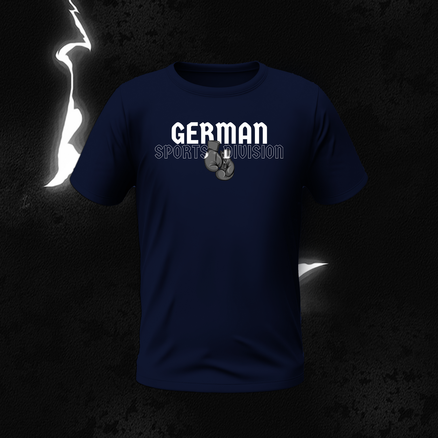 T-Shirt „German Sports Division“ (V2 – Boxhandschuhe)