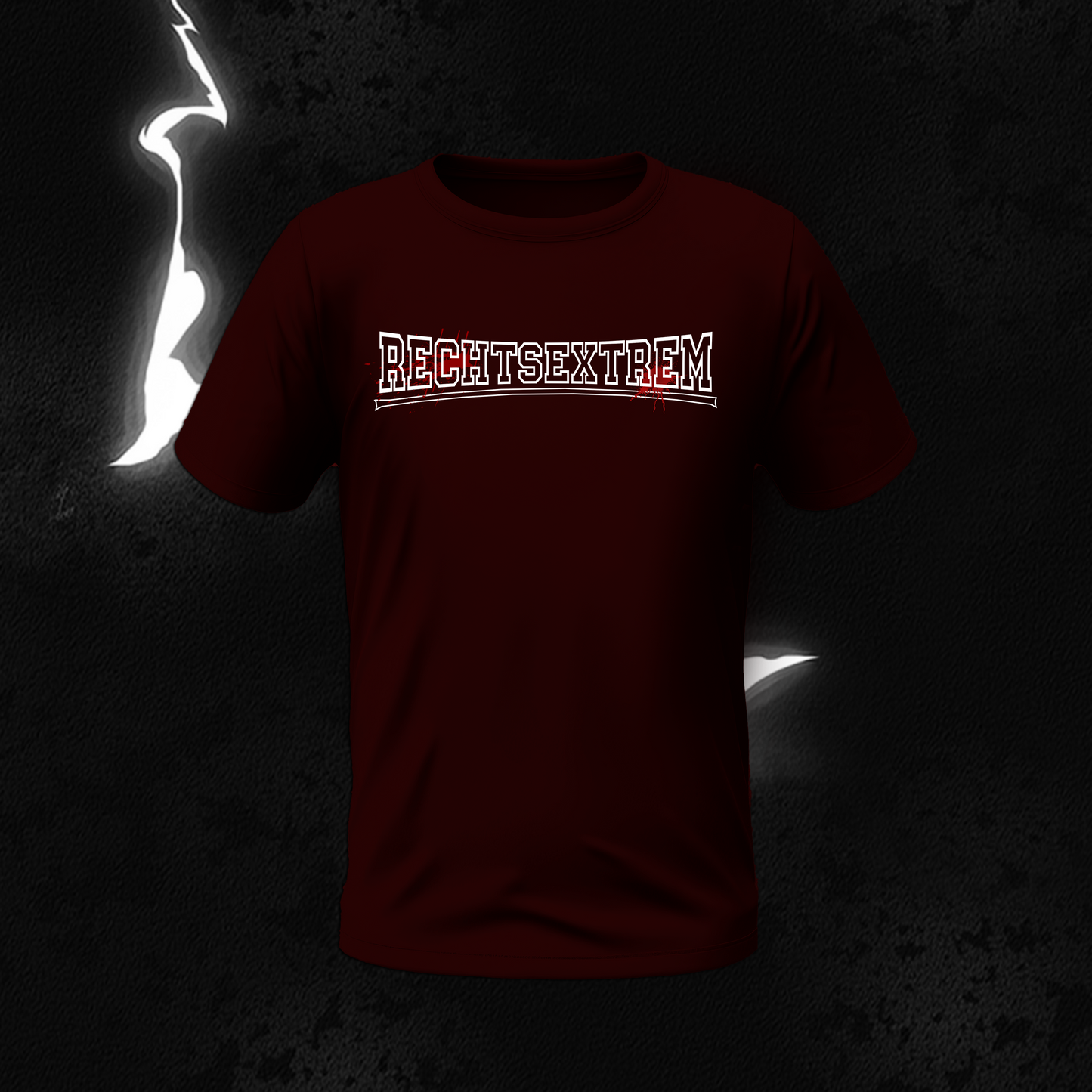 T-Shirt „Rechtsextrem“