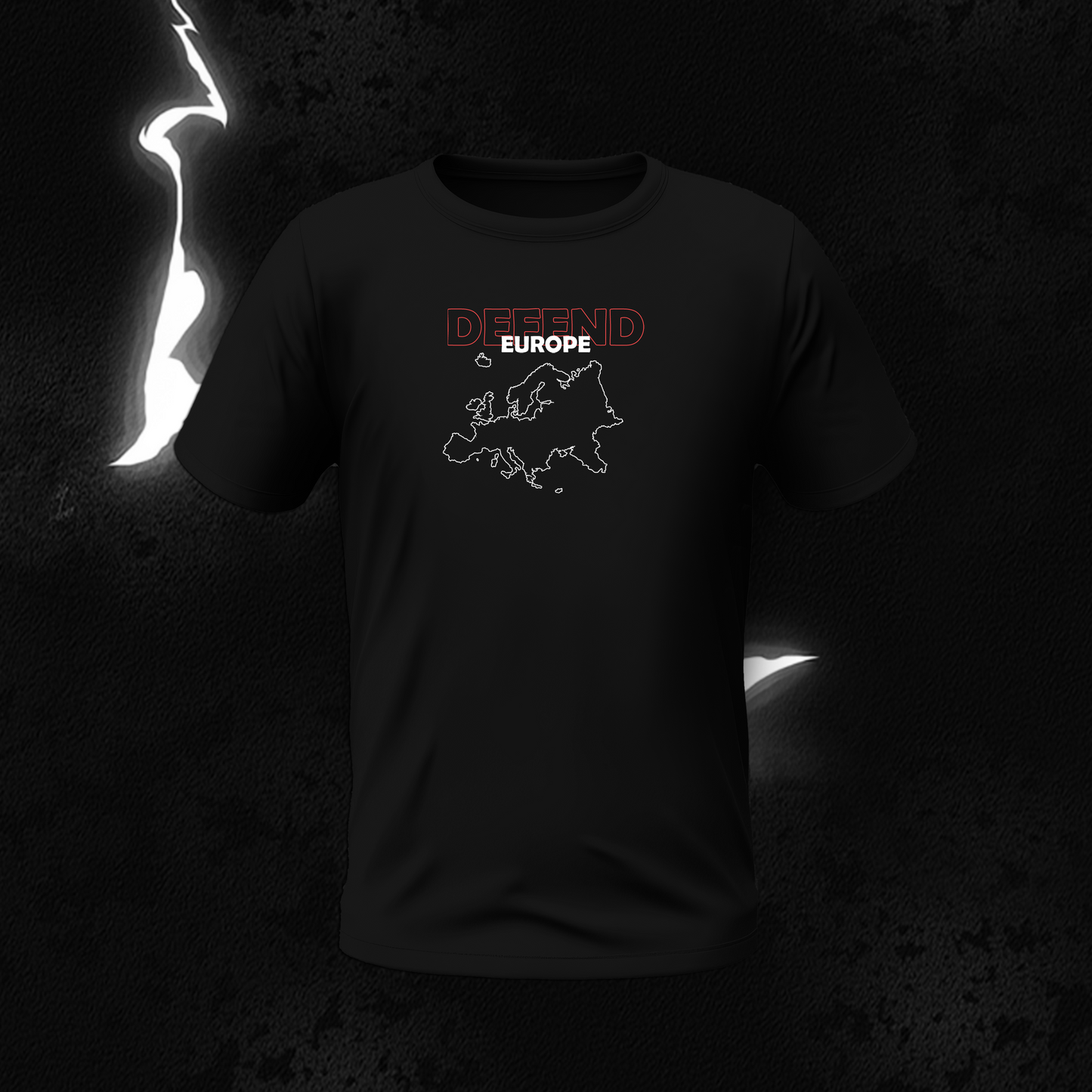 T-Shirt „DEFEND EUROPE“ (Kontinent-Version)
