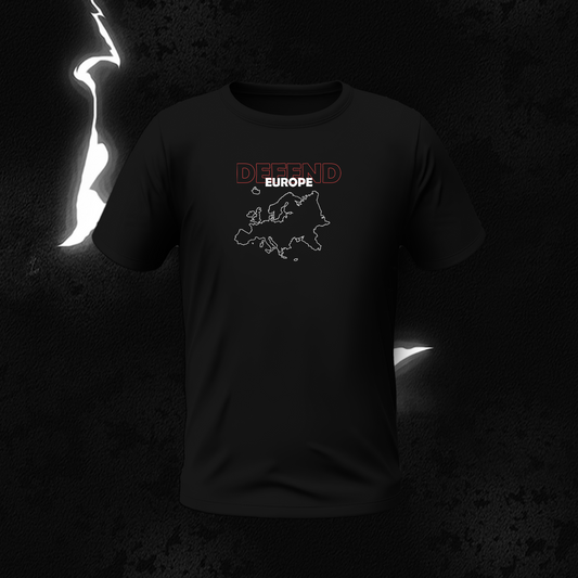 T-Shirt „DEFEND EUROPE“ (Kontinent-Version)