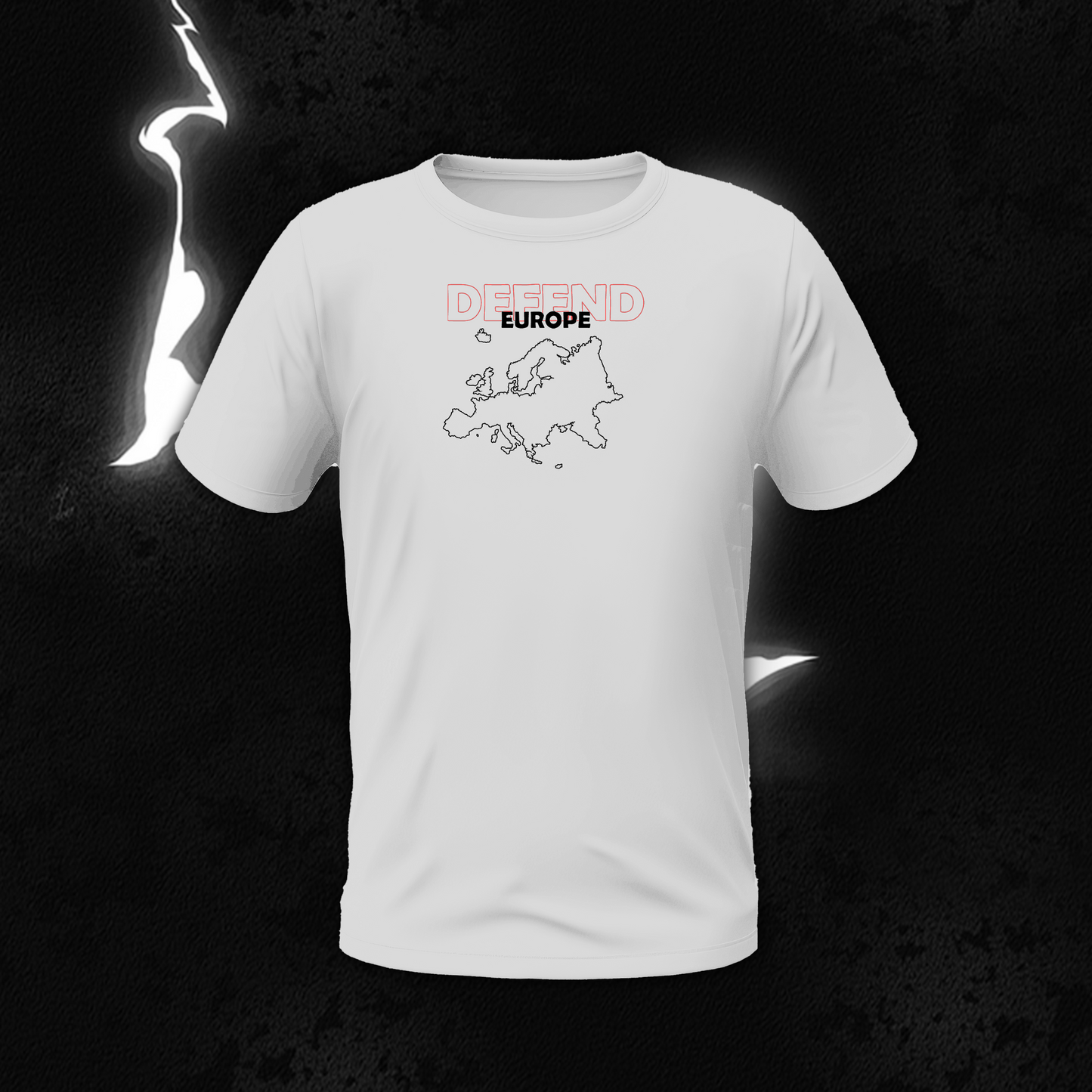 T-Shirt „DEFEND EUROPE“ (Kontinent-Version)