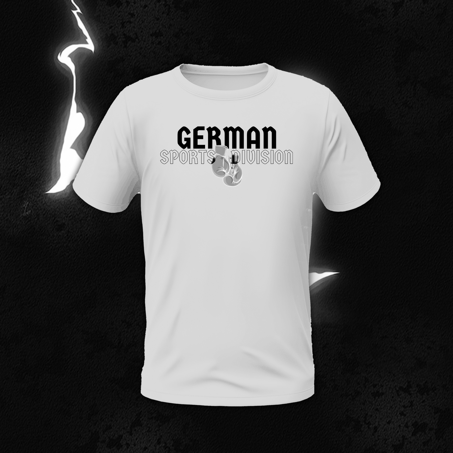 T-Shirt „German Sports Division“ (V2 – Boxhandschuhe)