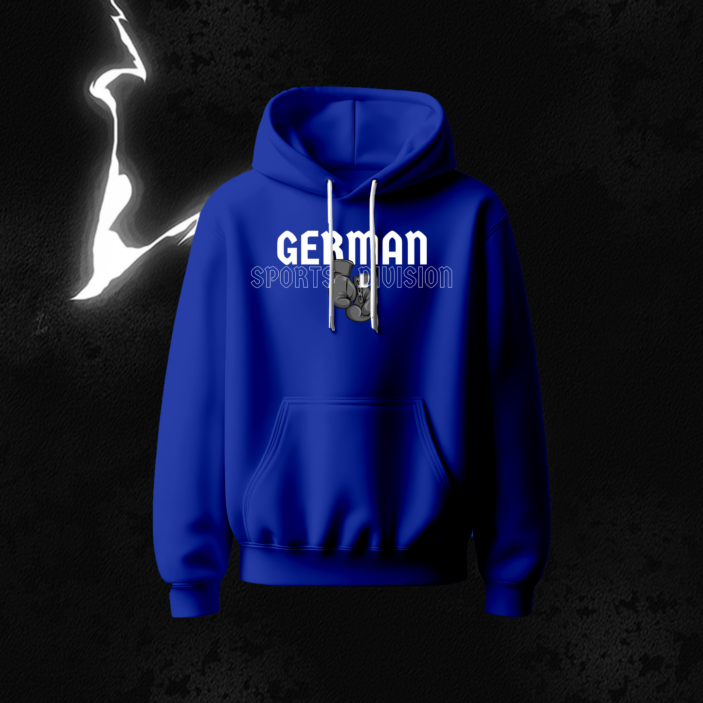 Hoodie „German Sports Division Handschuhe“