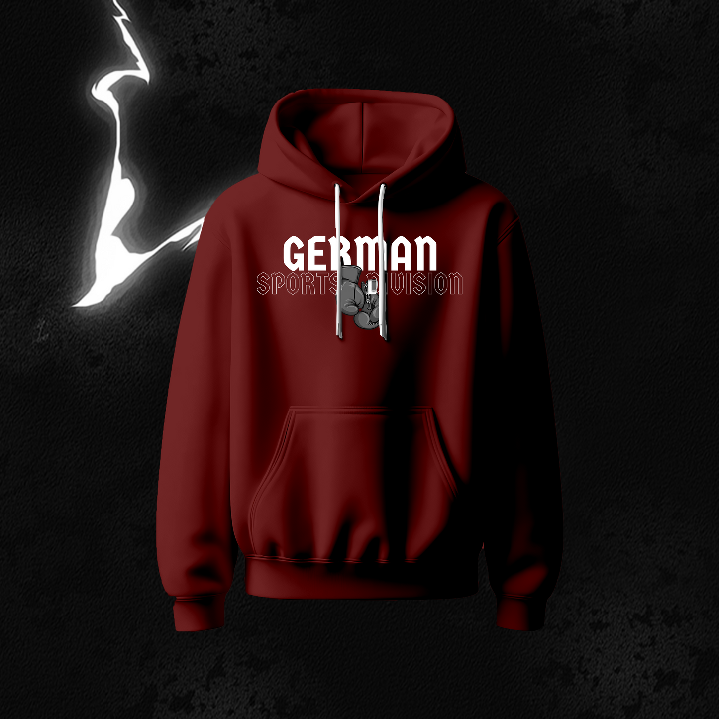 Hoodie „German Sports Division Handschuhe“