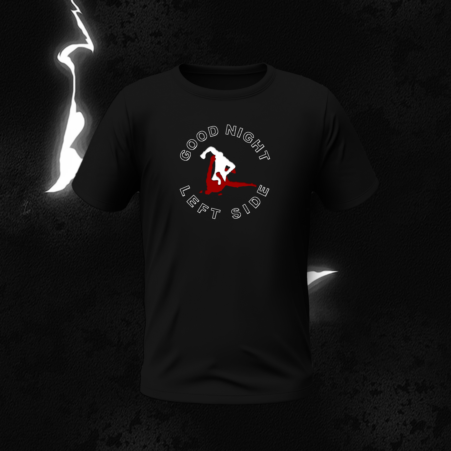 T-Shirt „Good Night Left Side“